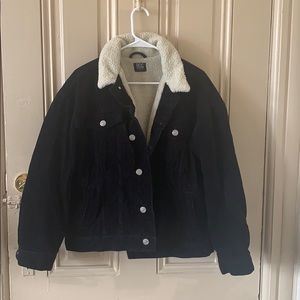 Fleece-Lined Corduroy Jacket